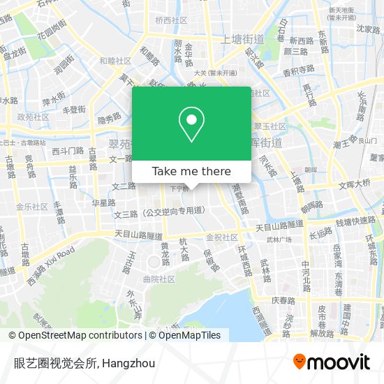 眼艺圈视觉会所 map