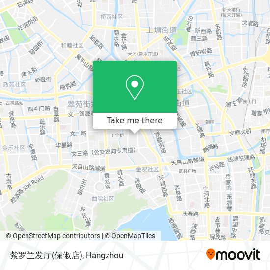 紫罗兰发厅(保俶店) map