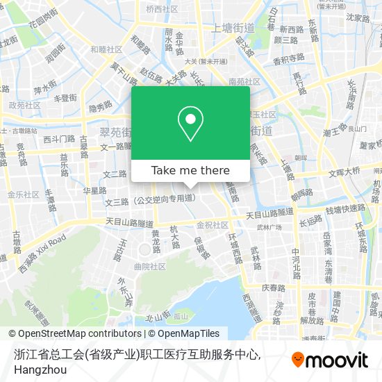 浙江省总工会(省级产业)职工医疗互助服务中心 map