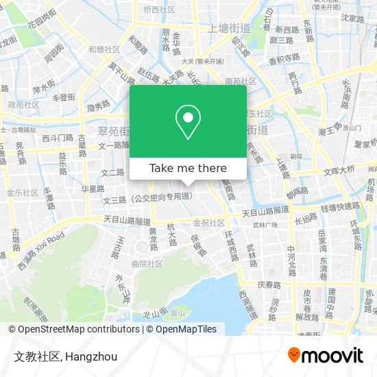 文教社区 map