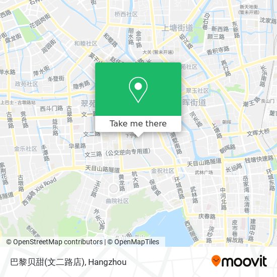 巴黎贝甜(文二路店) map