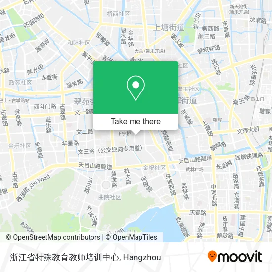 浙江省特殊教育教师培训中心 map