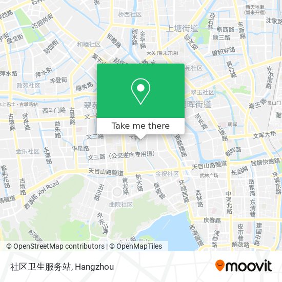 社区卫生服务站 map