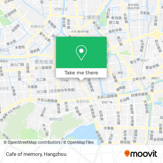 Cafe of memory map