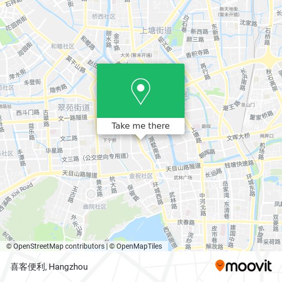 喜客便利 map
