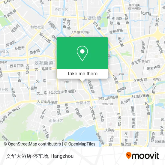 文华大酒店-停车场 map