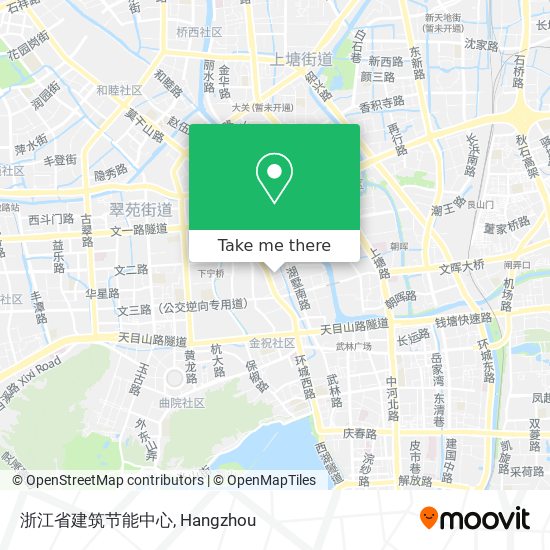 浙江省建筑节能中心 map