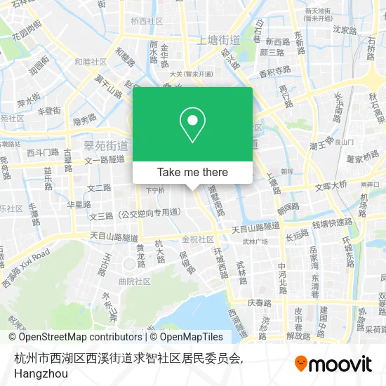 杭州市西湖区西溪街道求智社区居民委员会 map