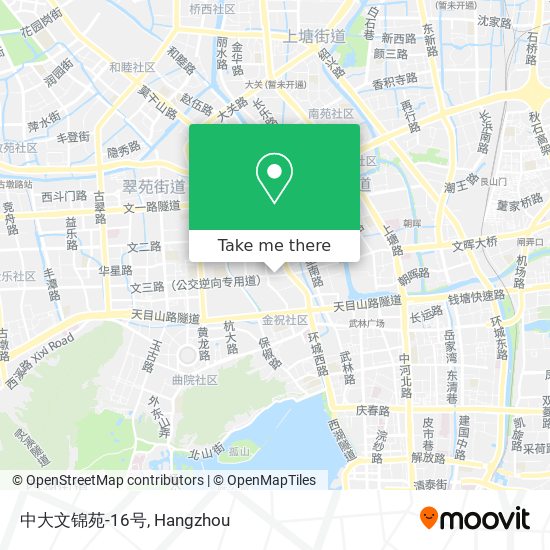 中大文锦苑-16号 map