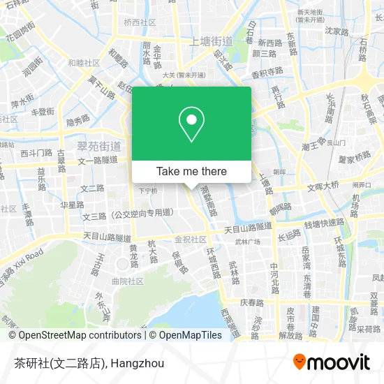 茶研社(文二路店) map