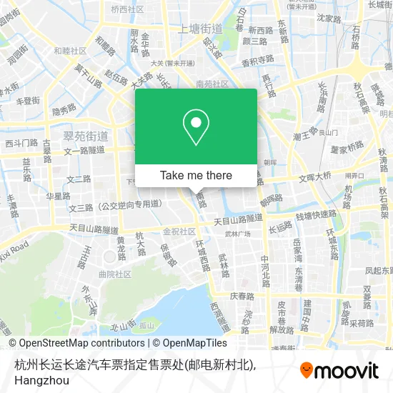 杭州长运长途汽车票指定售票处(邮电新村北) map