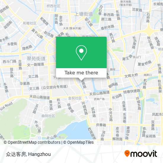 众达客房 map