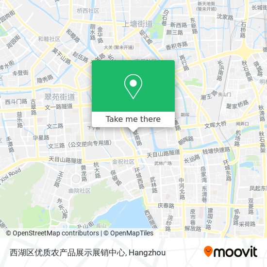西湖区优质农产品展示展销中心 map