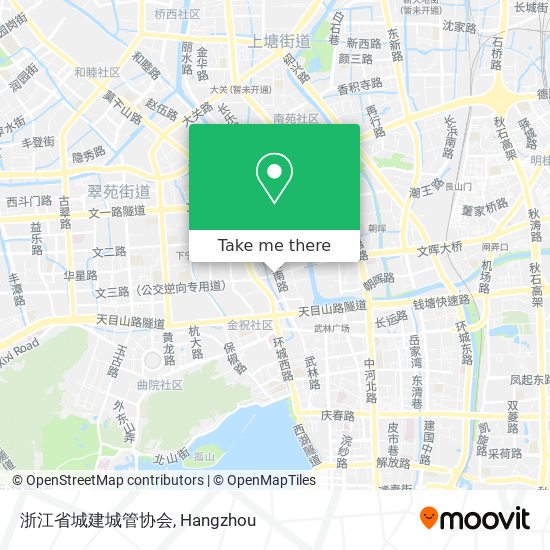 浙江省城建城管协会 map
