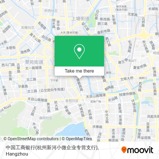 中国工商银行(杭州新河小微企业专营支行) map