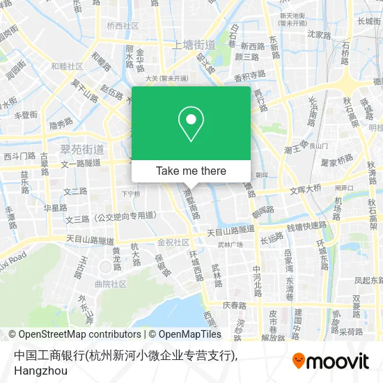 中国工商银行(杭州新河小微企业专营支行) map