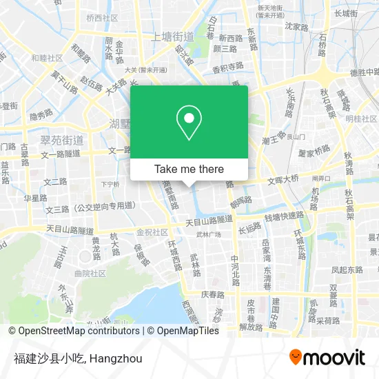 福建沙县小吃 map