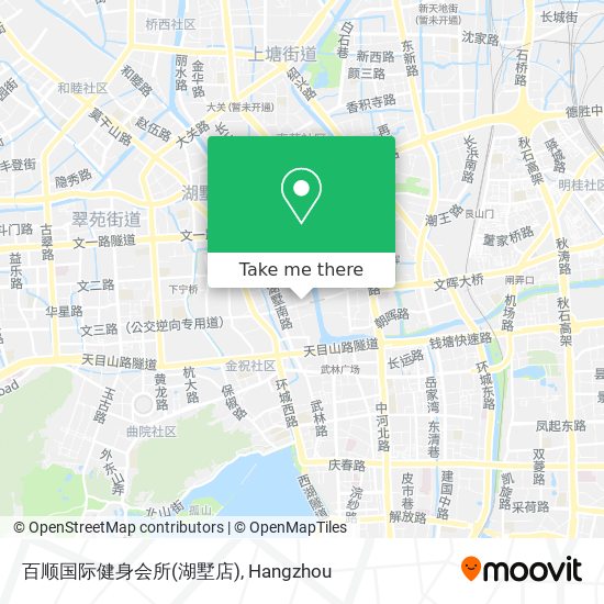 百顺国际健身会所(湖墅店) map