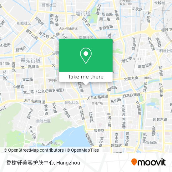 香榭轩美容护肤中心 map