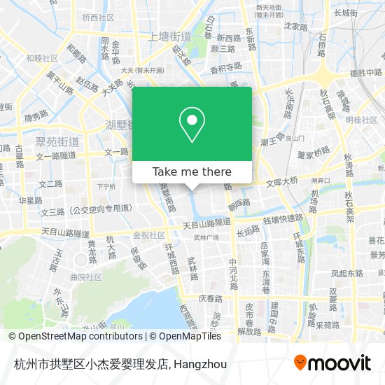 杭州市拱墅区小杰爱婴理发店 map
