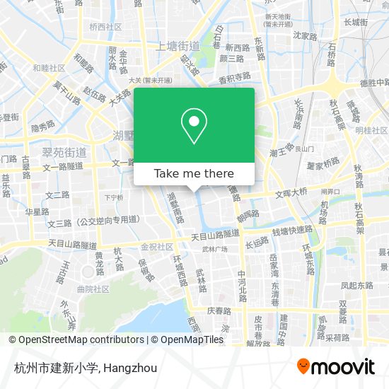 杭州市建新小学 map