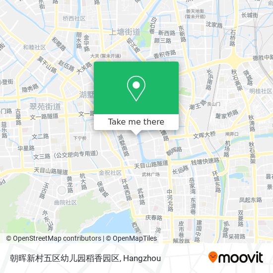 朝晖新村五区幼儿园稻香园区 map