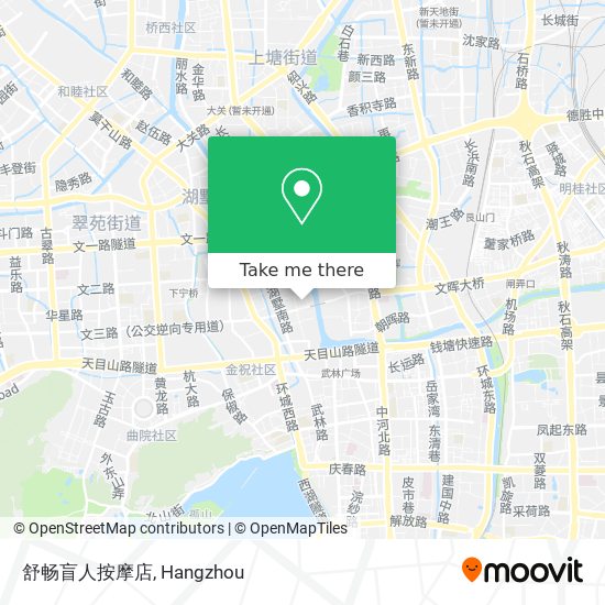 舒畅盲人按摩店 map