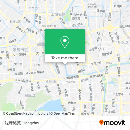沈塘铭苑 map