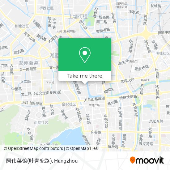 阿伟菜馆(叶青兜路) map