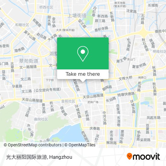 光大丽阳国际旅游 map