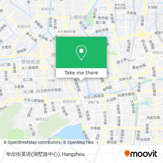 华尔街英语(湖墅路中心) map