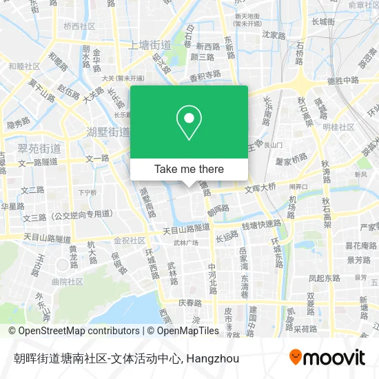 朝晖街道塘南社区-文体活动中心 map