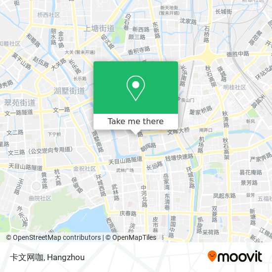 卡文网咖 map