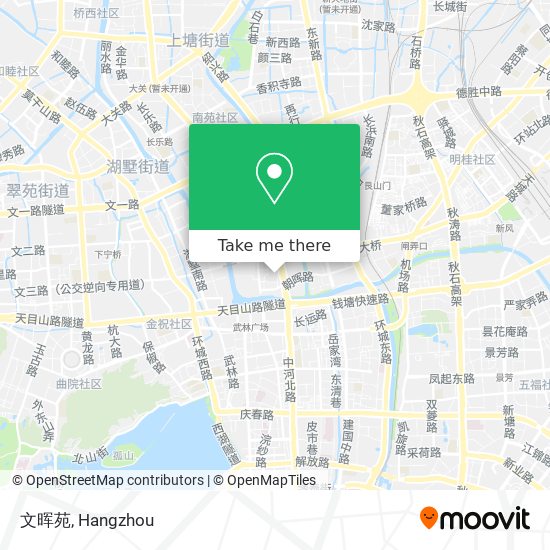 文晖苑 map