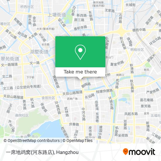 一席地鸡窝(河东路店) map