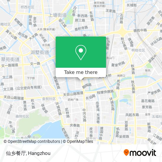 仙乡餐厅 map