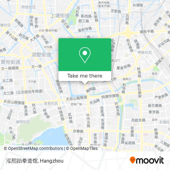 泓熙跆拳道馆 map