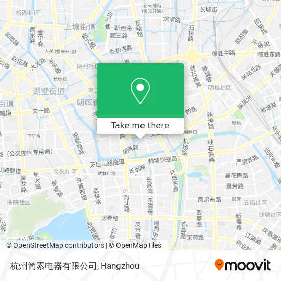 杭州简索电器有限公司 map