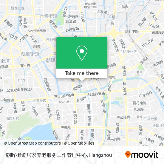 朝晖街道居家养老服务工作管理中心 map