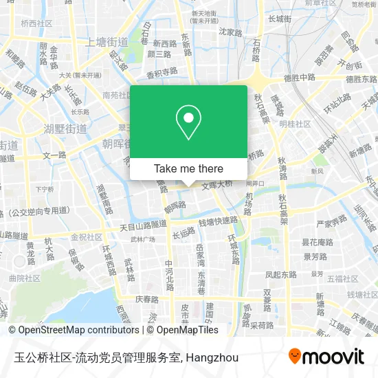玉公桥社区-流动党员管理服务室 map