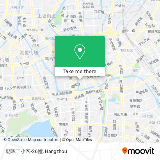 朝晖二小区-26幢 map