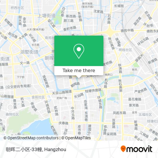 朝晖二小区-33幢 map