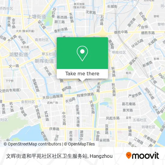 文晖街道和平苑社区社区卫生服务站 map