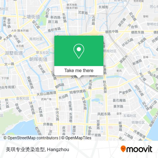 美琪专业烫染造型 map