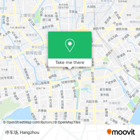 停车场 map