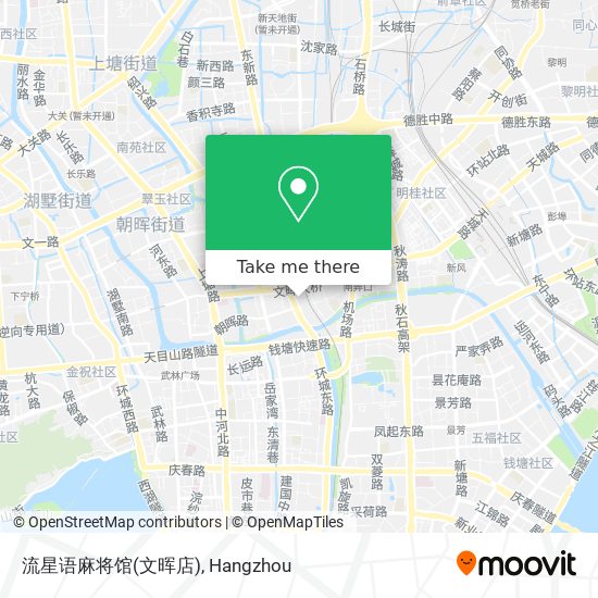 流星语麻将馆(文晖店) map
