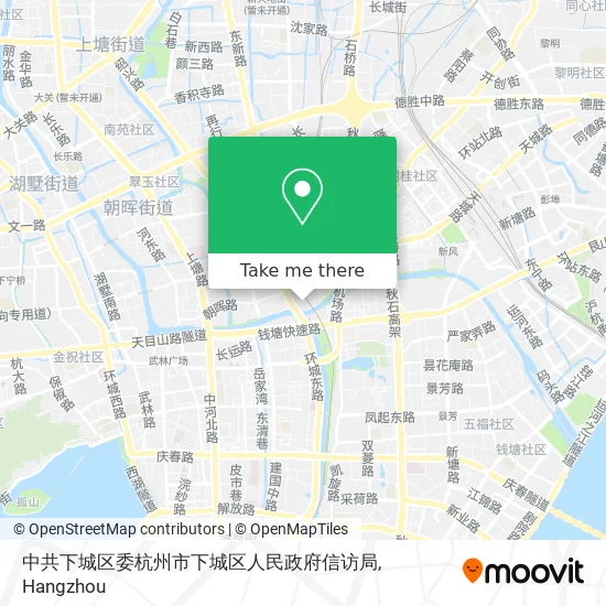 中共下城区委杭州市下城区人民政府信访局 map