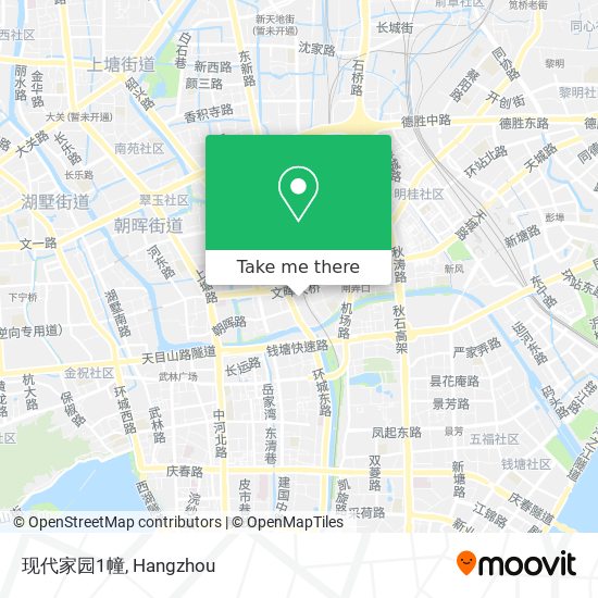现代家园1幢 map