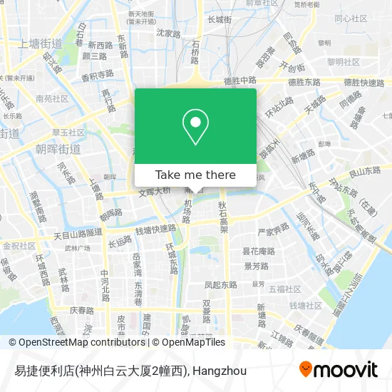 易捷便利店(神州白云大厦2幢西) map