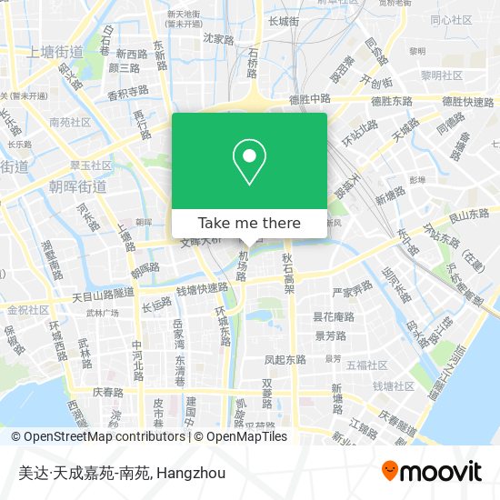 美达·天成嘉苑-南苑 map